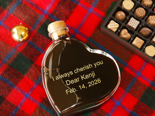 情人節禮贈新風尚！為不喜甜食的TA準備的美酒定製特集：情人節刻印酒瓶禮盒